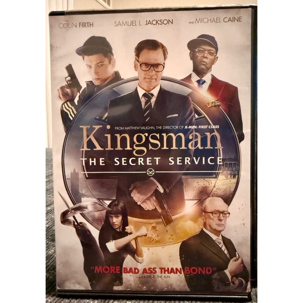 20th Century Fox Kingsman The Secret Service DVD Good Action Spy Colin Firth